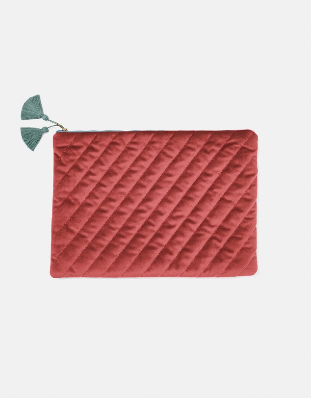 Linen House - Ella Velvet Pouch