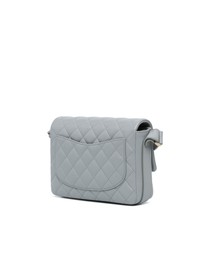 Pre-Loved by Azura Reborn - Pre-Loved chanel Quilted Leather Shoulder Bag with Turn Lock Closure and Adjustable Strap