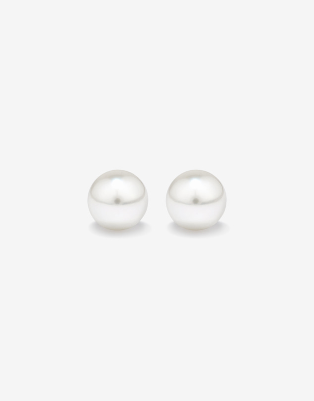 Michael Hill - Stud Earrings with 4mm Round Cultured Freshwater Pearl in Silver