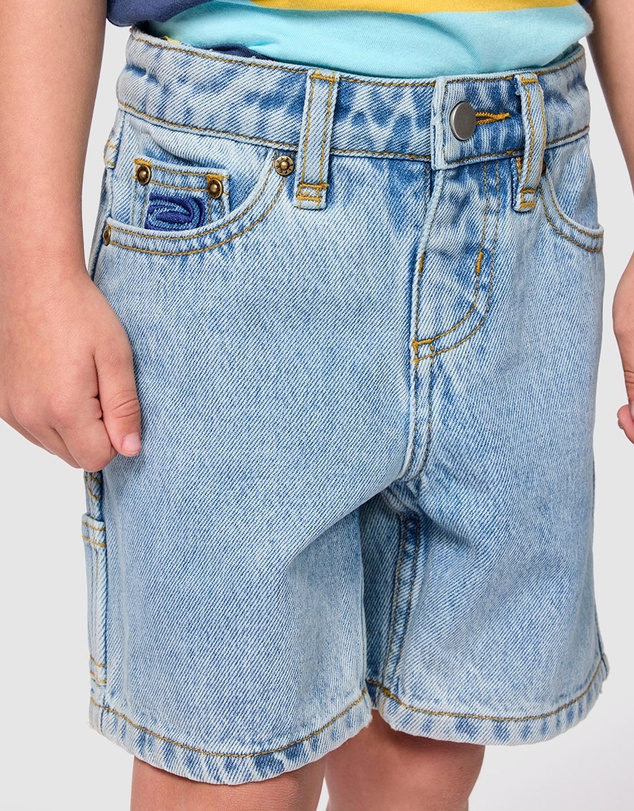 Rip Curl - Hyped Up Denim Shorts - Kids-Teens