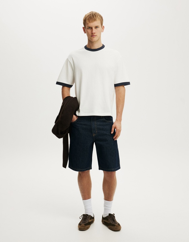 Cotton On - Baggy Denim Short