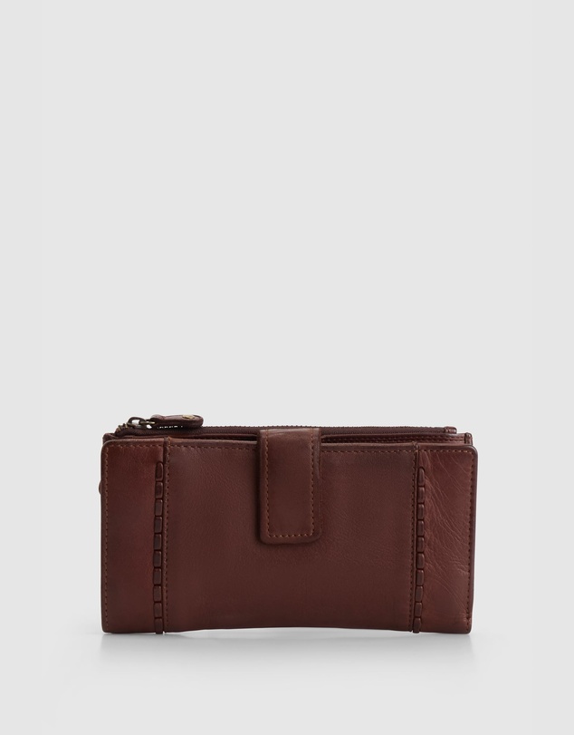Evity - Ava Leather Large Tab Wallet