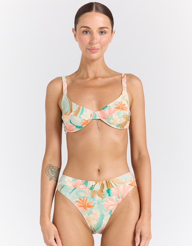 Poolside Paradiso - Dreamtime Underwire Bikini Top - Jewel