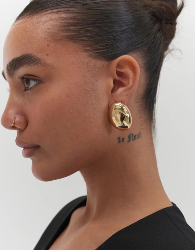 Style Addict - Large Sphere Earrings