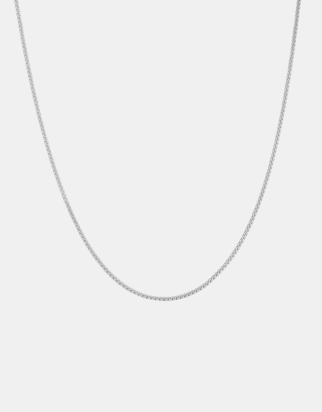 Ania Haie - Ania Haie Silver Flat S Link Chain Necklace