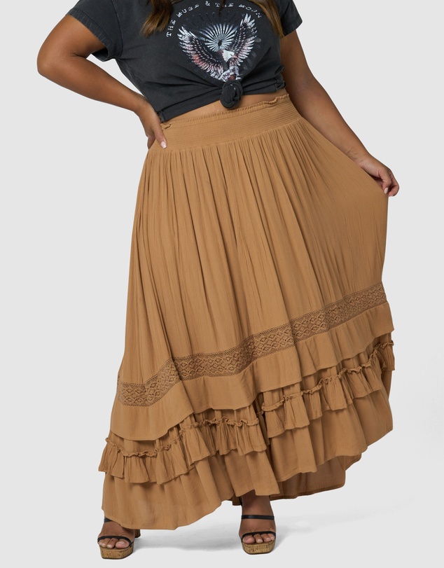 The Poetic Gypsy - Frontier Maxi Skirt