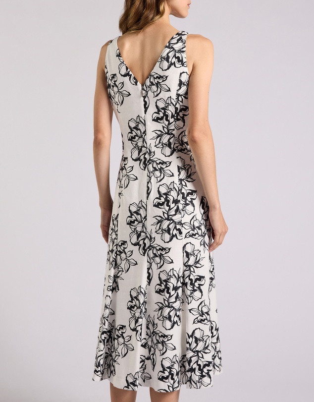 David Lawrence - Lyla Stretch Linen Dress