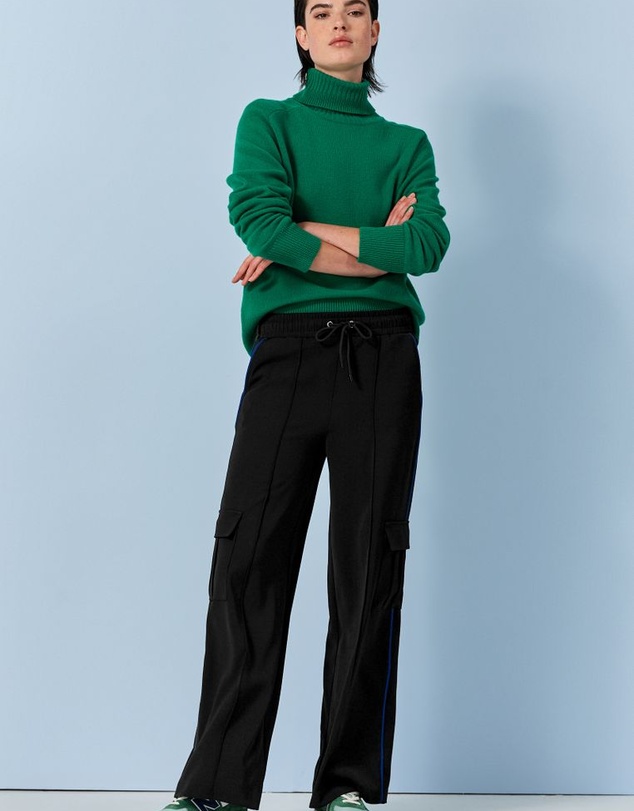 NEXT - Side Stripe Wide Leg Trousers