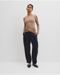 Country Road - Jersey Wrap Top