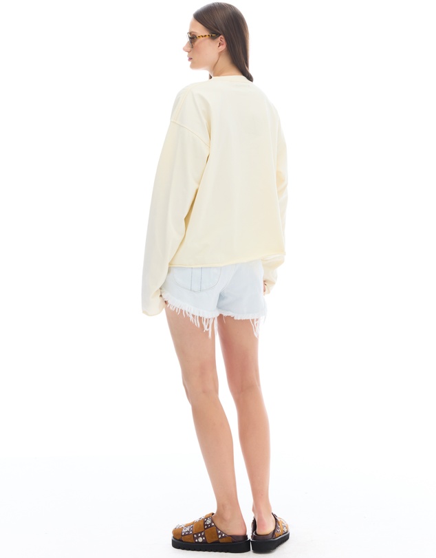 THE TALES - We Love Velvet Heart Long Sleeve Tee