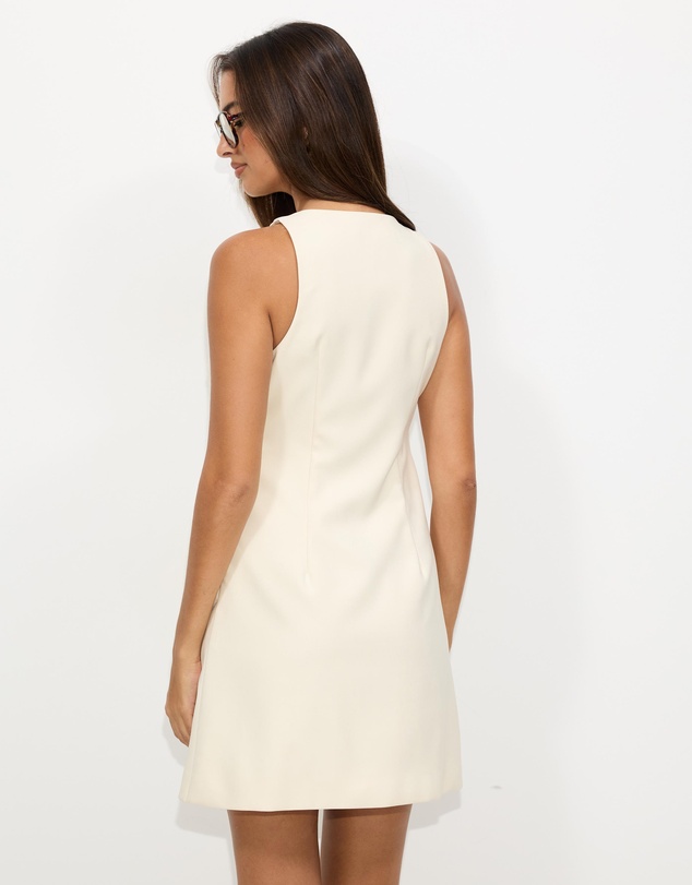 Dazie - Daybreak Keyhole Mini Dress