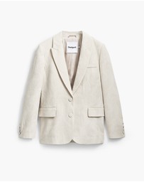 Desigual - Satin effect blazer