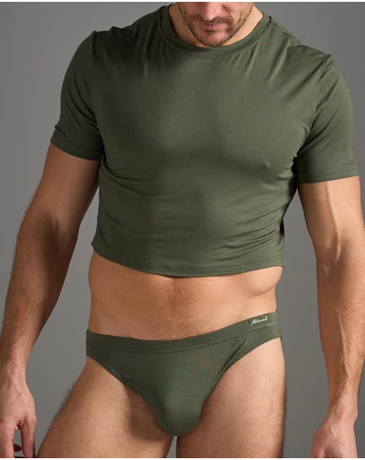TEAMM8 - Body Bamboo Crop Tee