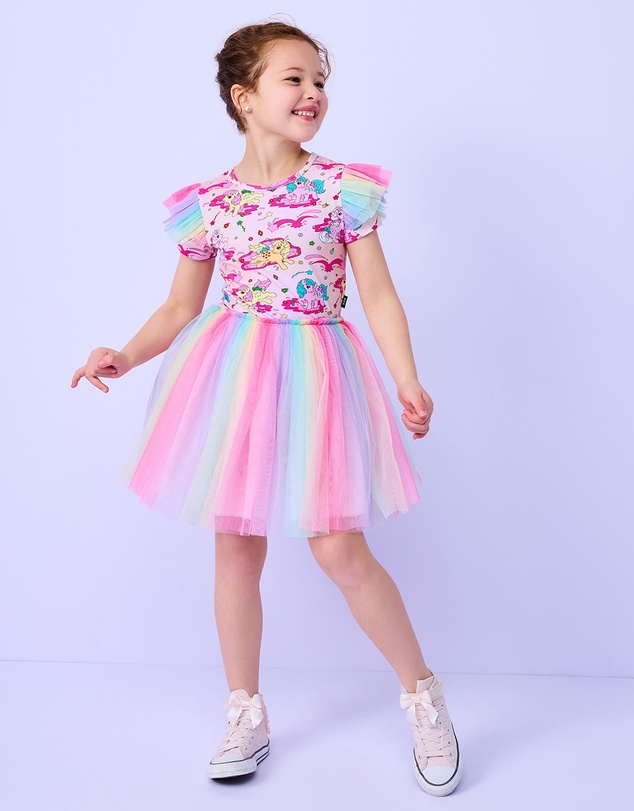 Rock Your Kid - My Little Pony Tulle Dress - ICONIC EXCLUSIVE - Kids-Teens
