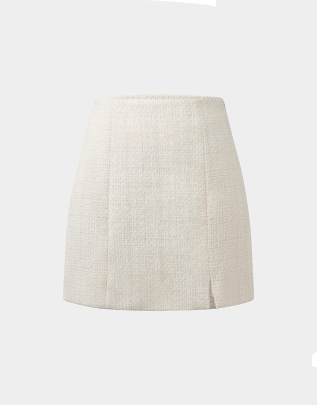 Forcast - Carmen Tweed A-line Skirt