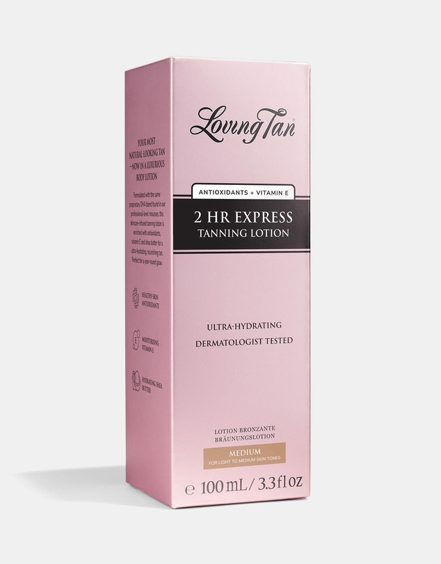 Loving Tan - 2-Hour Express Tanning Lotion Medium 100ml