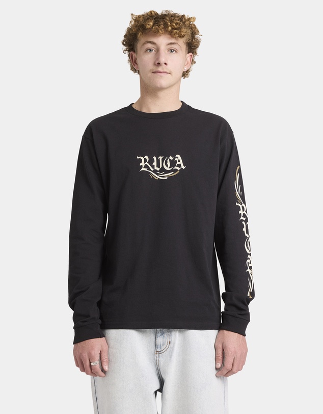 RVCA - Mens Retract Long Sleeve T-Shirt