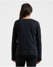 Ripe Maternity - Claud Long Sleeve Nursing Top