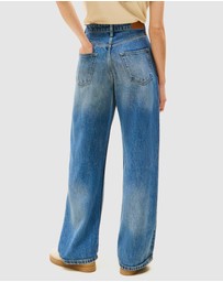 Tommy Hilfiger - Mid Rise Loose Faded Jeans