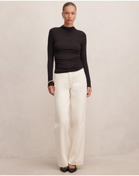 Forever New - Josette Mock Neck Long Sleeves Top
