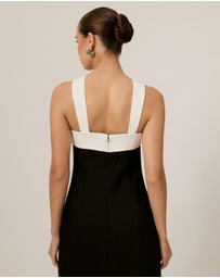 Tussah - Tiana Contrast Midi Dress