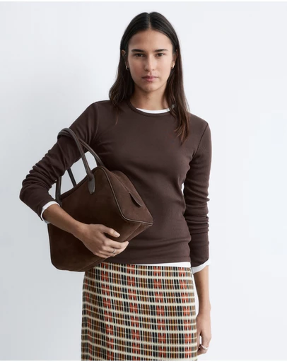 & Other Stories - Ribbed LS Top