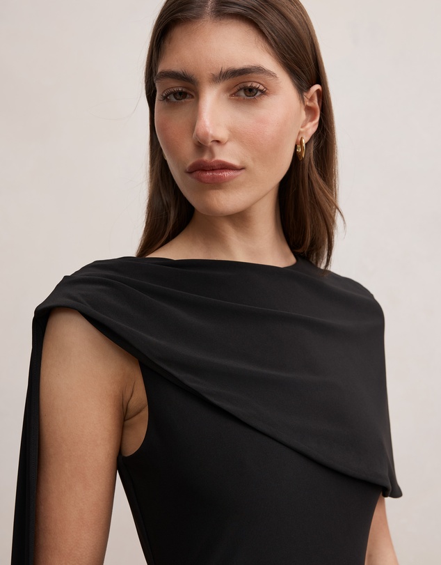 Forever New - Kosa Cape Scarf Maxi Dress