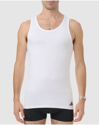 adidas Sportswear - 2 Pack Active Flex Cotton Tank Top
