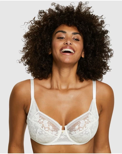 Sans Complexe - Suzie Wired Sheer Lace Full Cup Bra