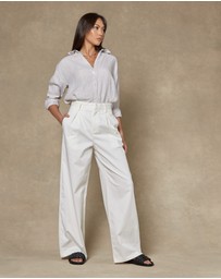 DRICOPER DENIM - Maya Ivory Wide Leg Pants