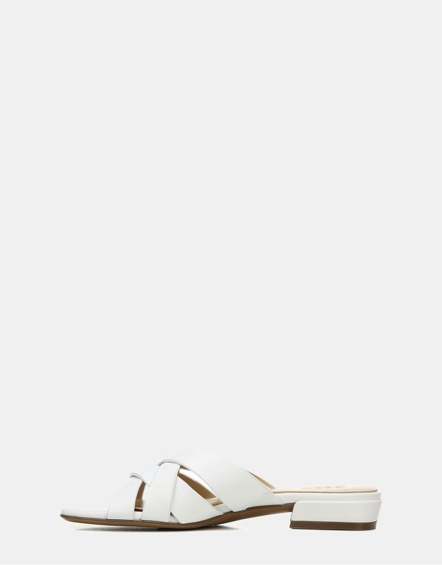 Naturalizer - Ashford Slide - White Leather