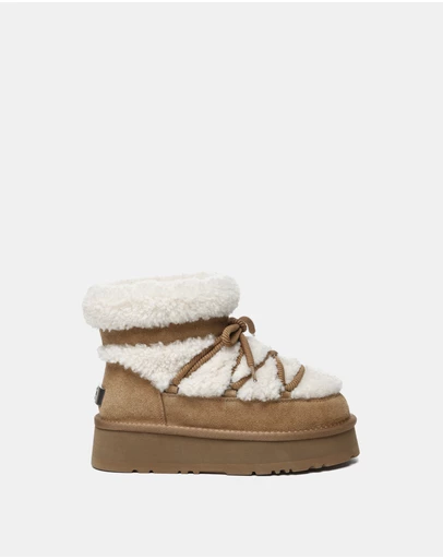 EVERAU - EverAU Ugg Short Carmen Cow Suede Upper UGG Boots