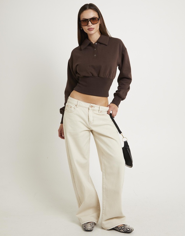 Subtitled - Tori Fleece Button Up