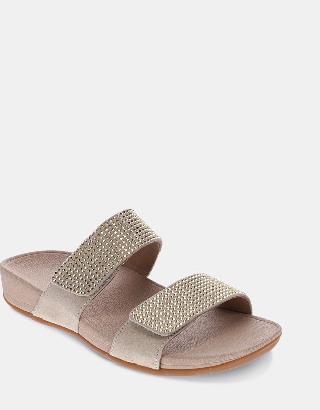 Mia Vita - Avoca Slide - Champagne Rhinestone