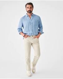 Faherty - Comfort Twill 5 Pocket Organic Cotton Pants