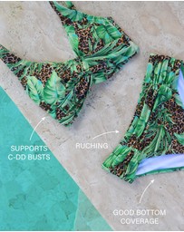 Nip Tuck Swim - Exotic Eden Louise Multifit Bikini Top