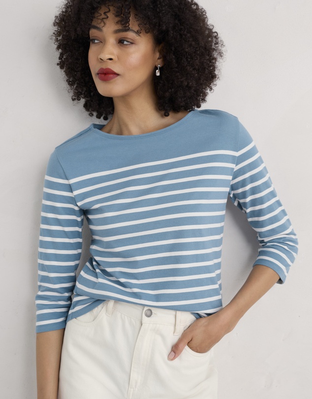 Seasalt - Seasalt Cornwall Blue Sailor Top