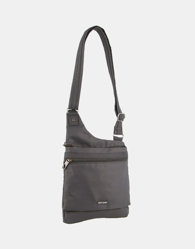 Pierre Cardin - Pierre Cardin Nylon Anti-Theft Cross Body Bag