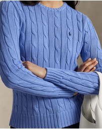 Polo Ralph Lauren - Cable-Knit Cotton Crewneck Sweater