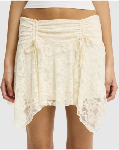 Cotton On - Sandy Hanky Hem Mini Skirt