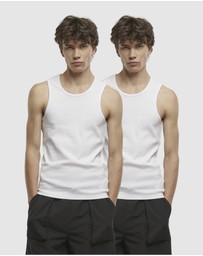Urban Classics - Ribbed Tank Undershirt 2Pack