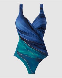 Miraclesuit Swimwear  - Maldiva It's a Wrap Underwired Tummy Control Swimsuit