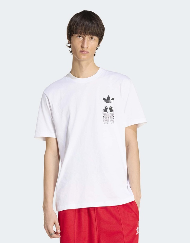 adidas Originals - Loose Graphic T-Shirt Shoes 4 Mens
