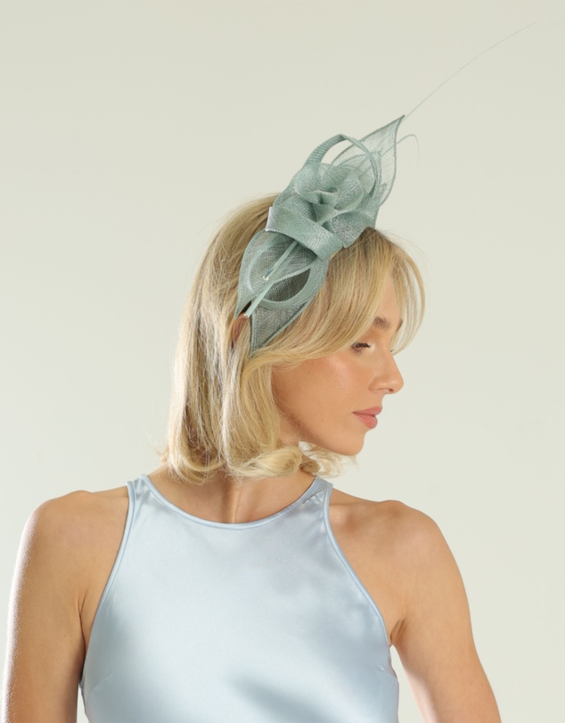 Morgan & Taylor - Judy Fascinator in Green