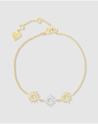 Wanderlust + Co - Sunlit Trio Gold Bracelet