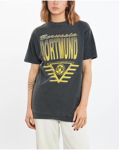 Vintage by The Real Deal - Pre Loved - Vintage Borussia Dortmund Soccer Tee