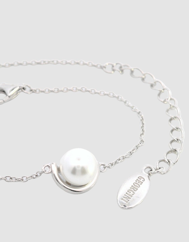 Georgini - Georgini Adagio Crescent Nine-2-Five Pearl Racelet Silver 15cm +4cm