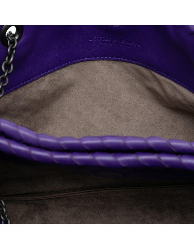 Pre-Loved by Azura Reborn - Pre-Loved Nappa Intrecciato Duo Shoulder Bag