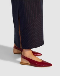 Rollie - Pointed Slingback Flat