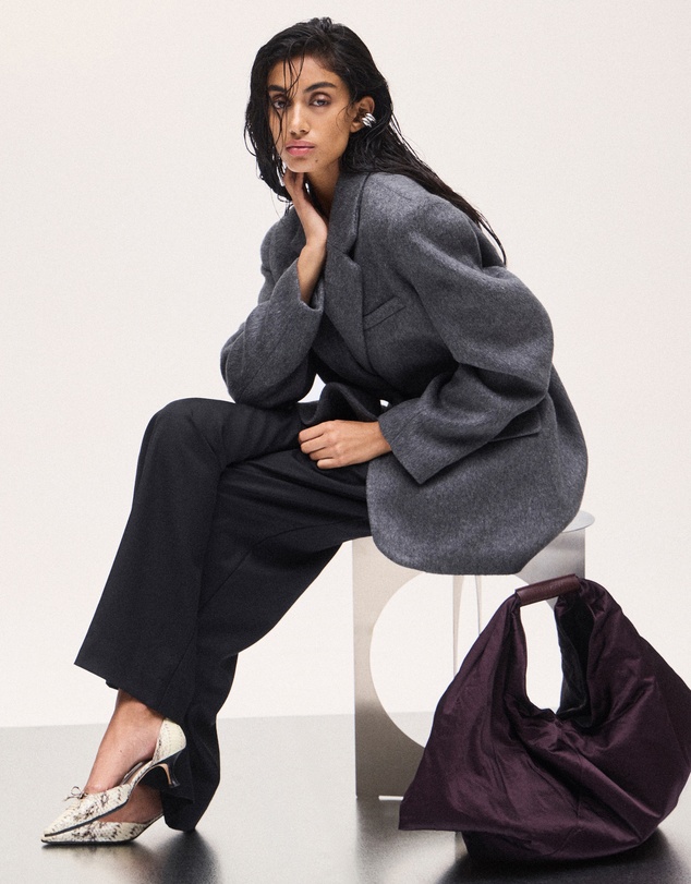 Minima Esenciales - Kiara Brushed Wool Jacket